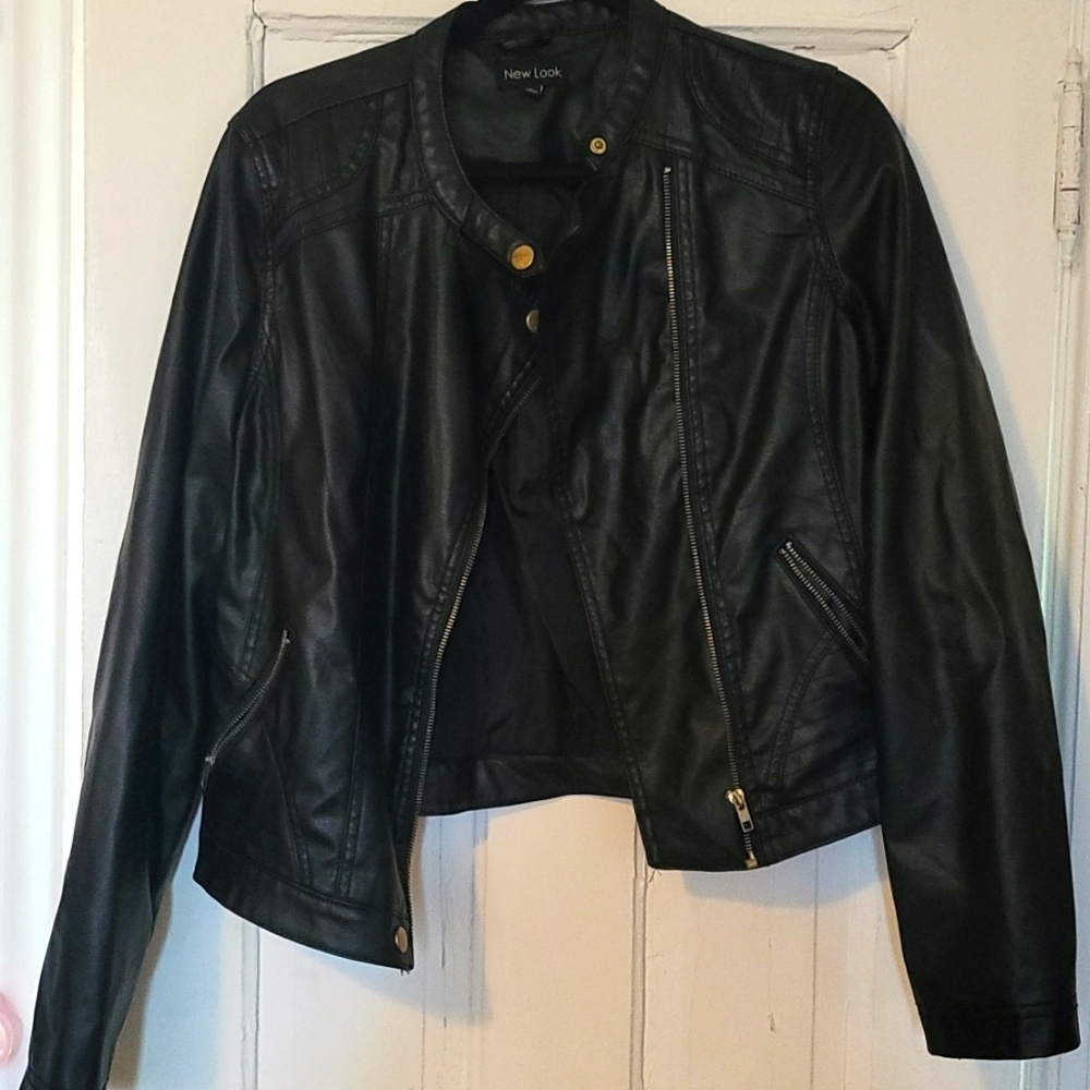 Faux Leather Jacket